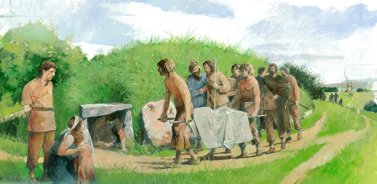Arthurs sten, förhistoria, c1990-2010 av Ivan Lapper