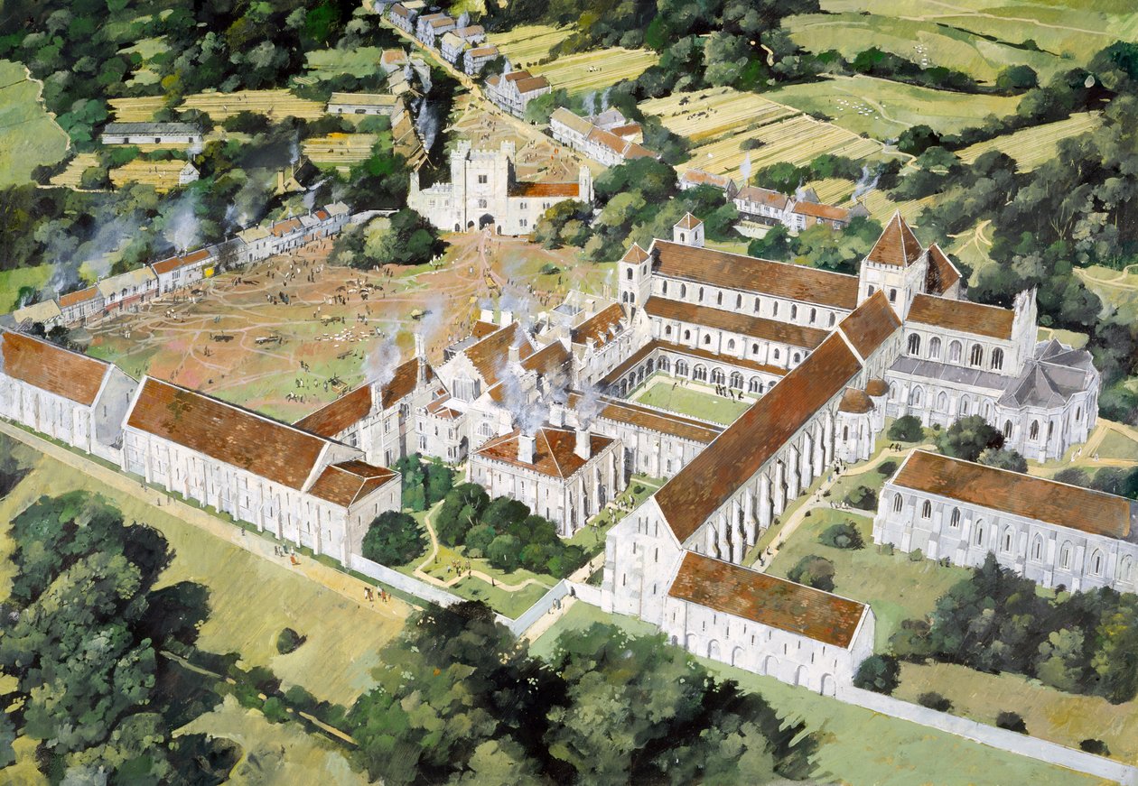 Battle Abbey, 1500-talet, c1990-2010 av Ivan Lapper