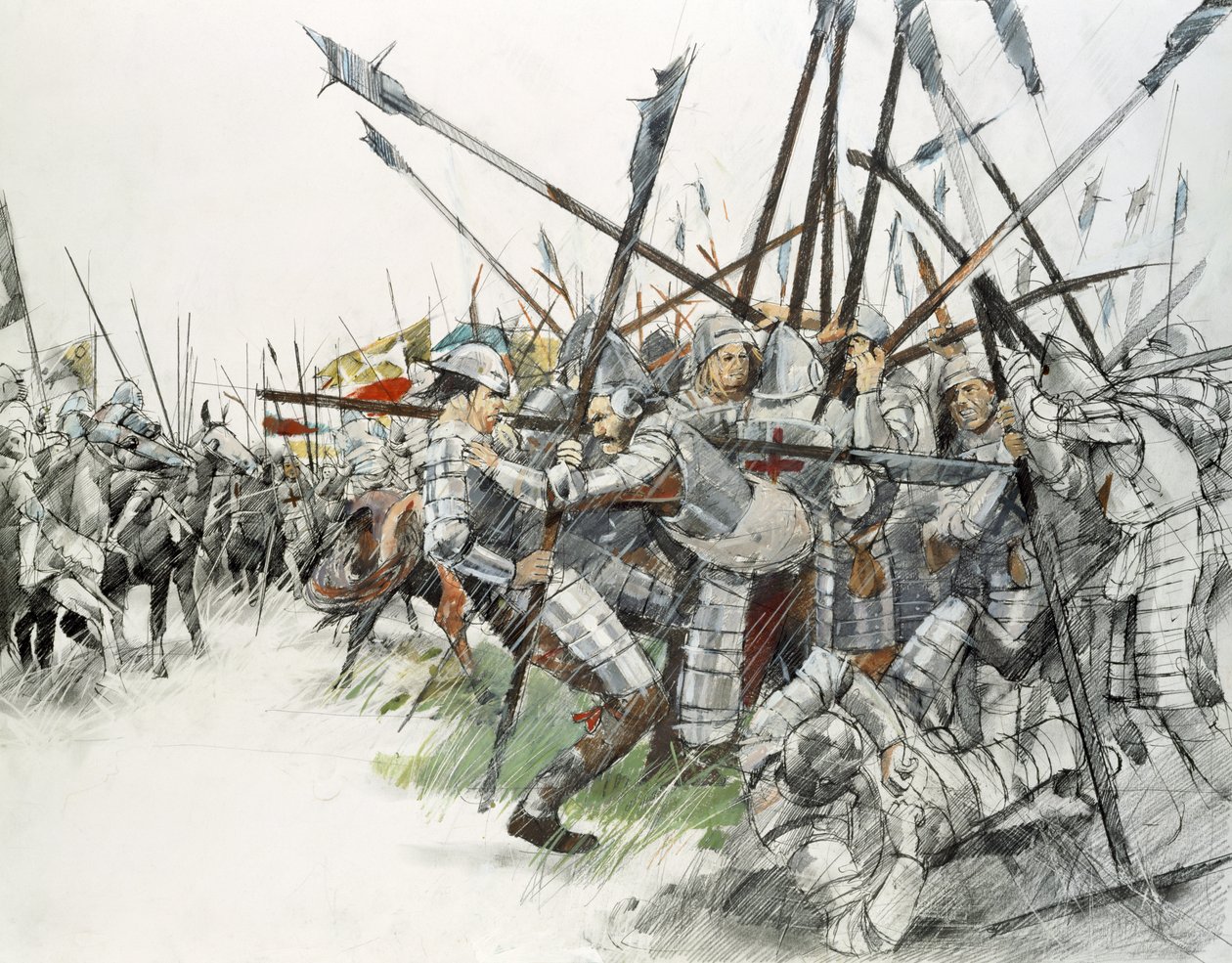 Slaget vid Flodden Fält av Ivan Lapper