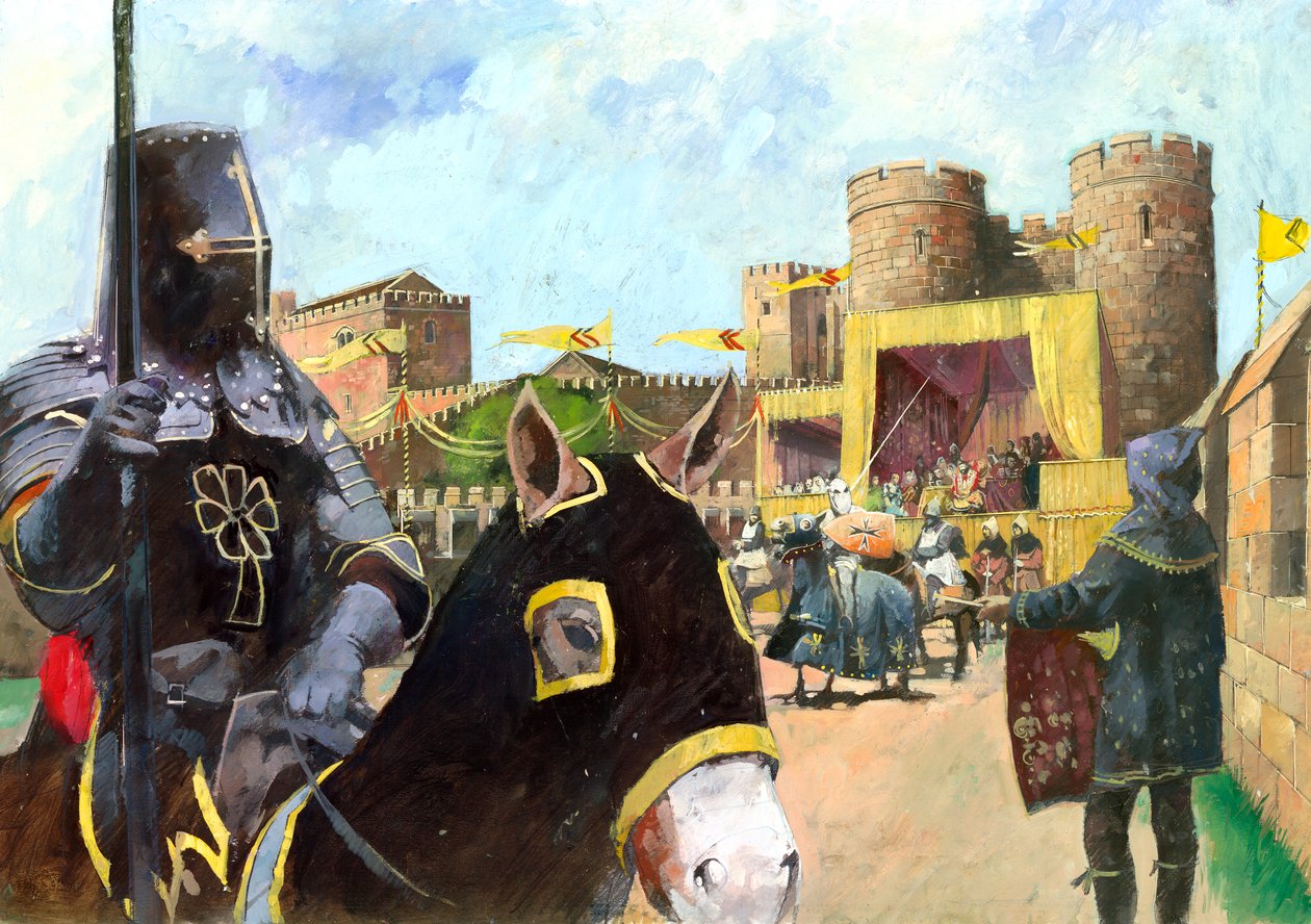 Kenilworth Castle, c1300-talet c1990-2010 av Ivan Lapper