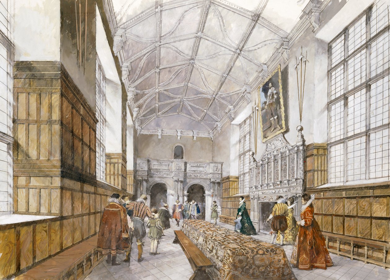 Kirby Hall av Ivan Lapper