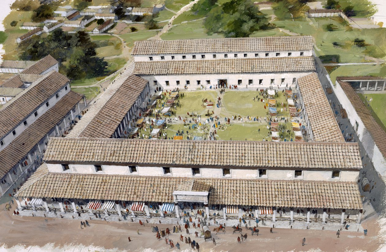 Forumet vid Wroxeter av Ivan Lapper