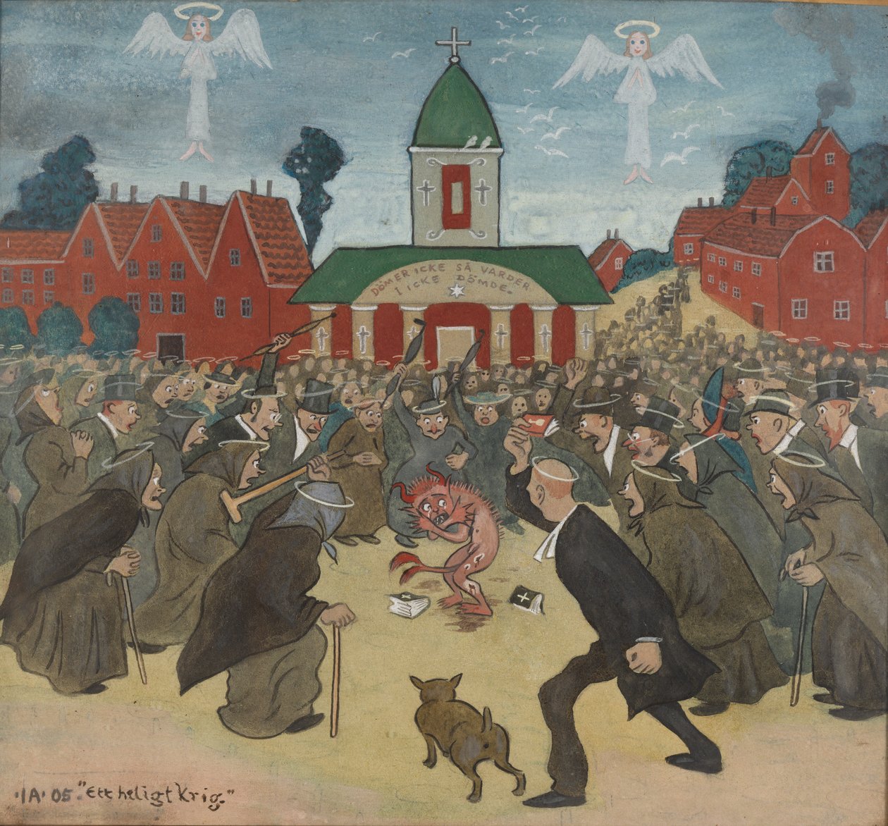 Ett heligt krig av Ivar Axel Henrick Arosenius