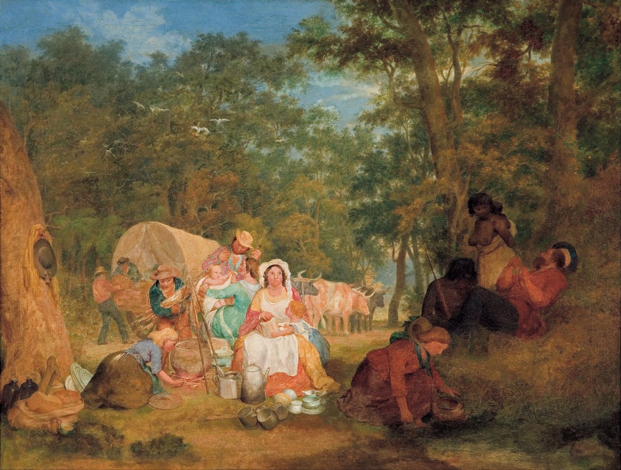 Hemma - middagstid av J. A. Gilfillan