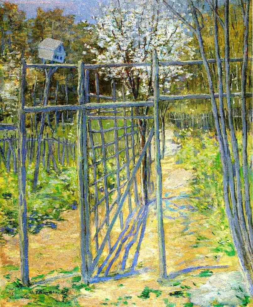  The Grey Trellisn av J. Alden Weir