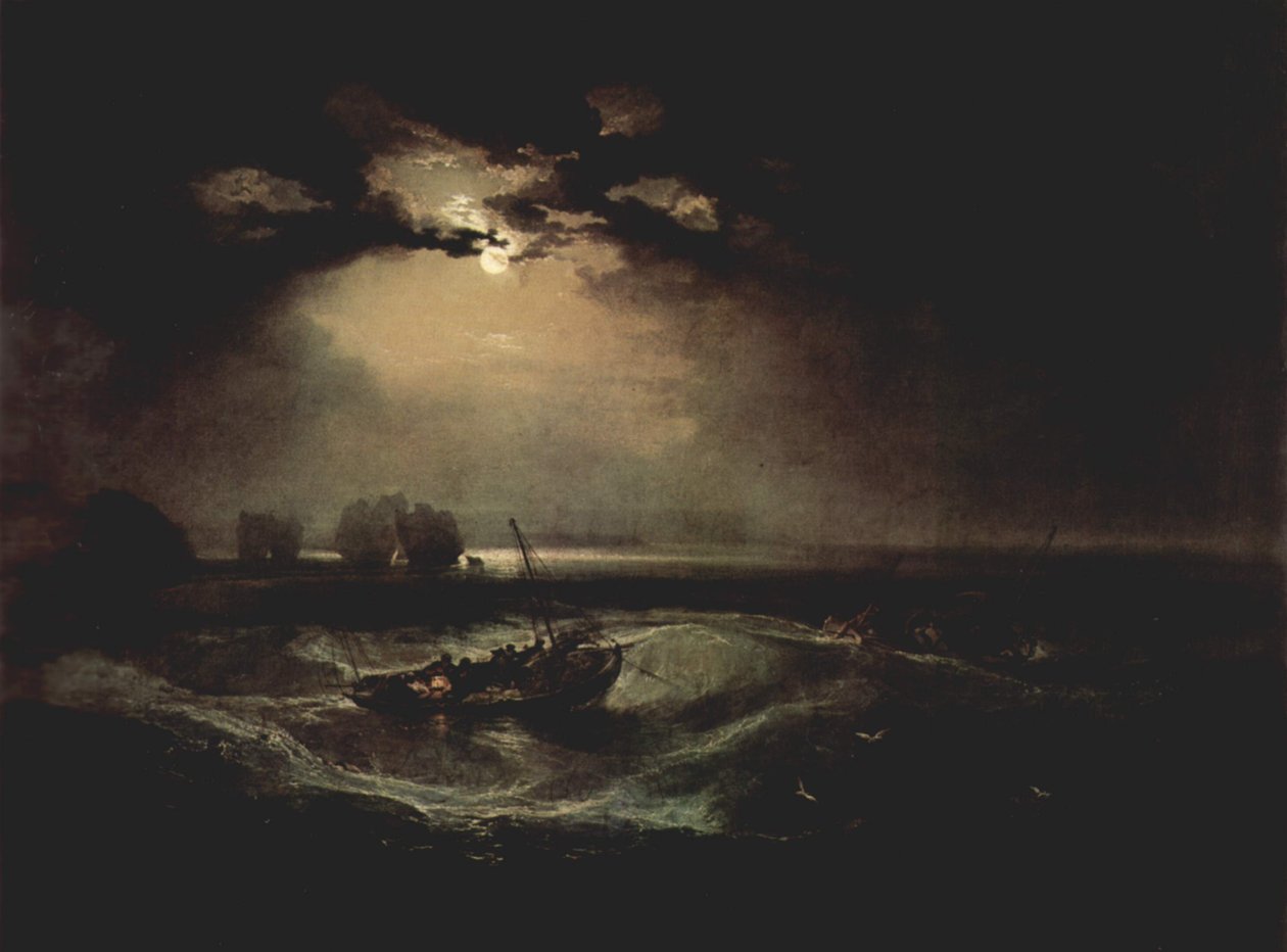 Fiskare på havet av Joseph Mallord William Turner