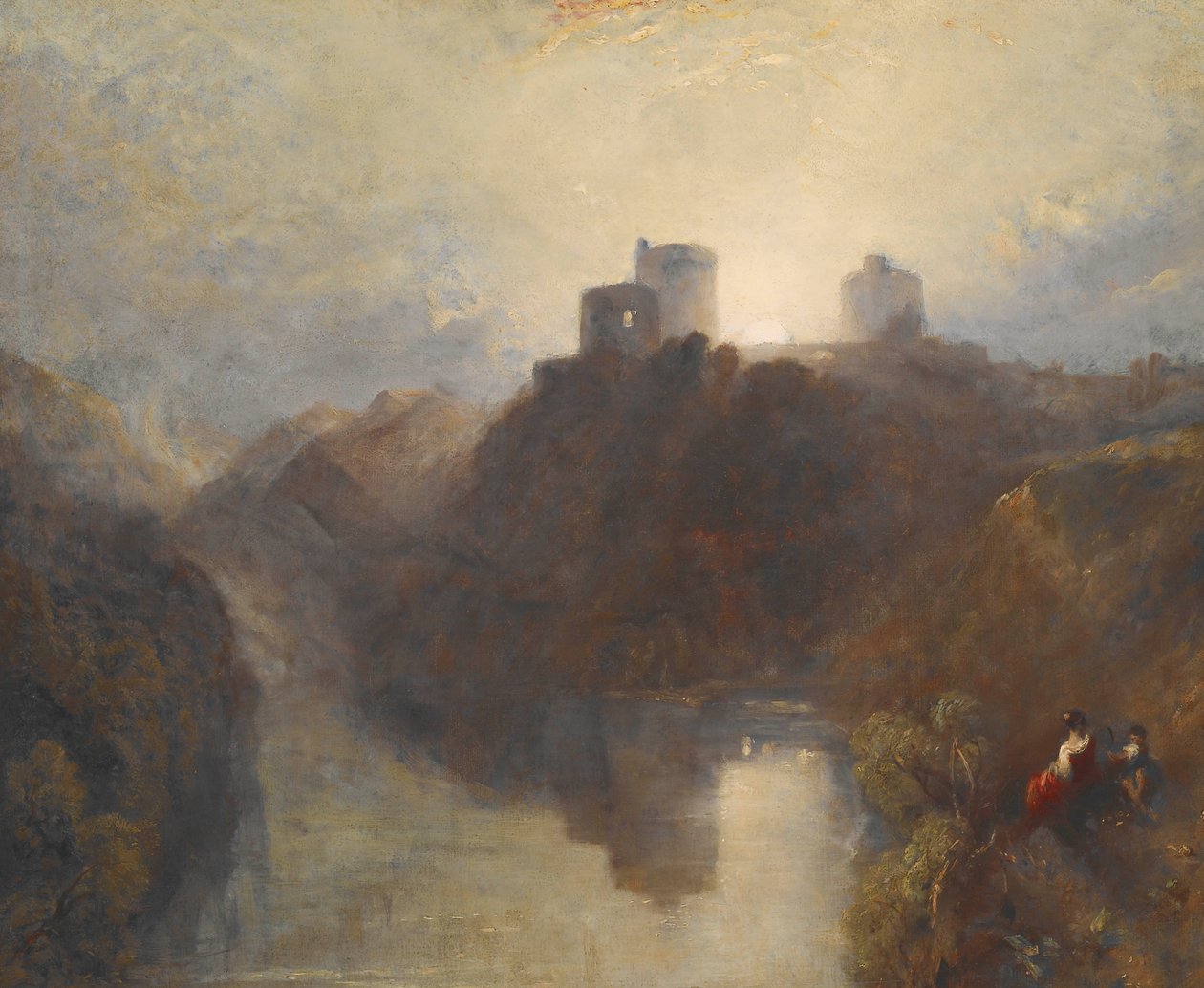 Kilgarren Castle av Joseph Mallord William Turner