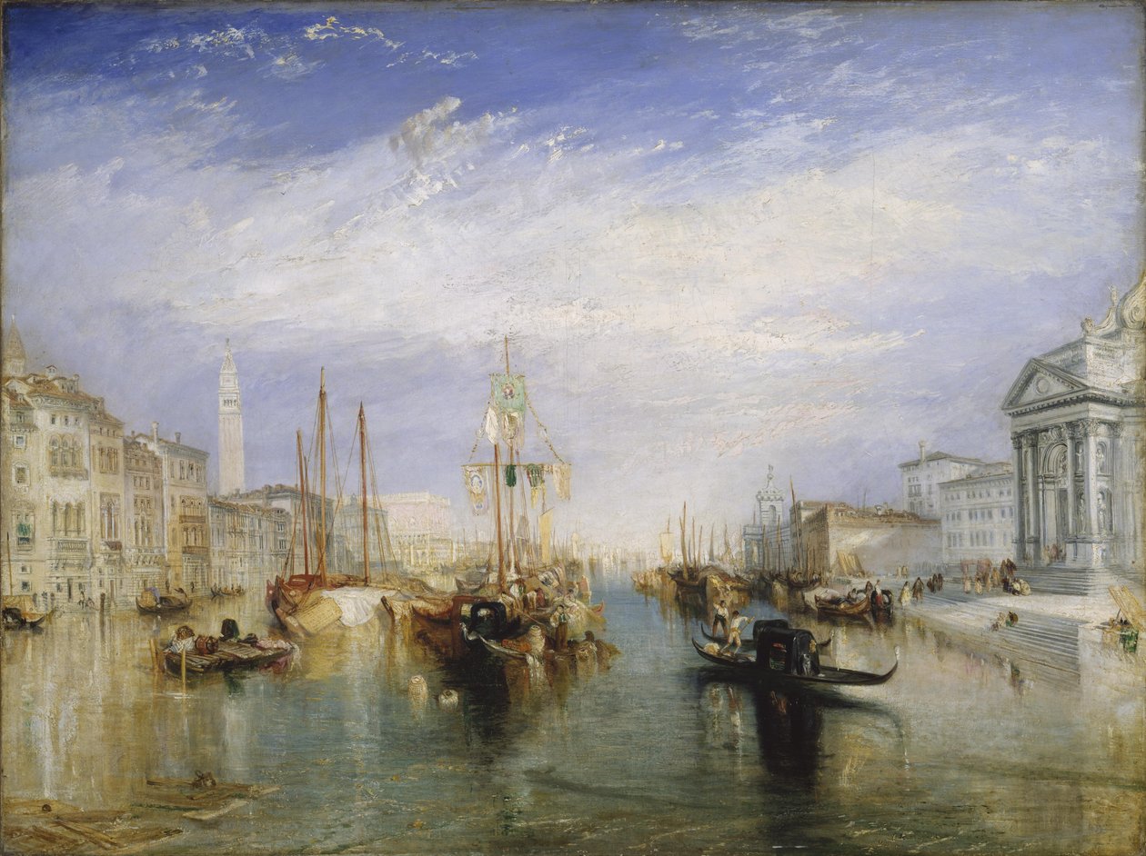 The Grand Canal - Venice av Joseph Mallord William Turner