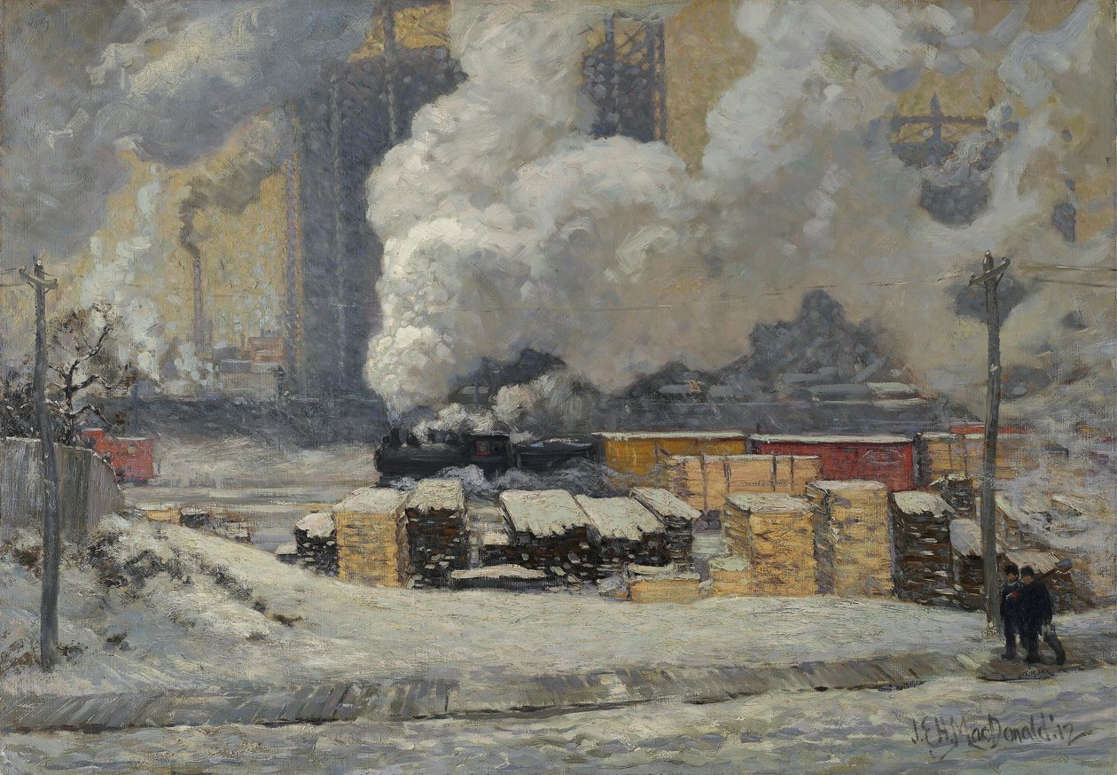 Spår och trafik av J.E.H. MacDonald