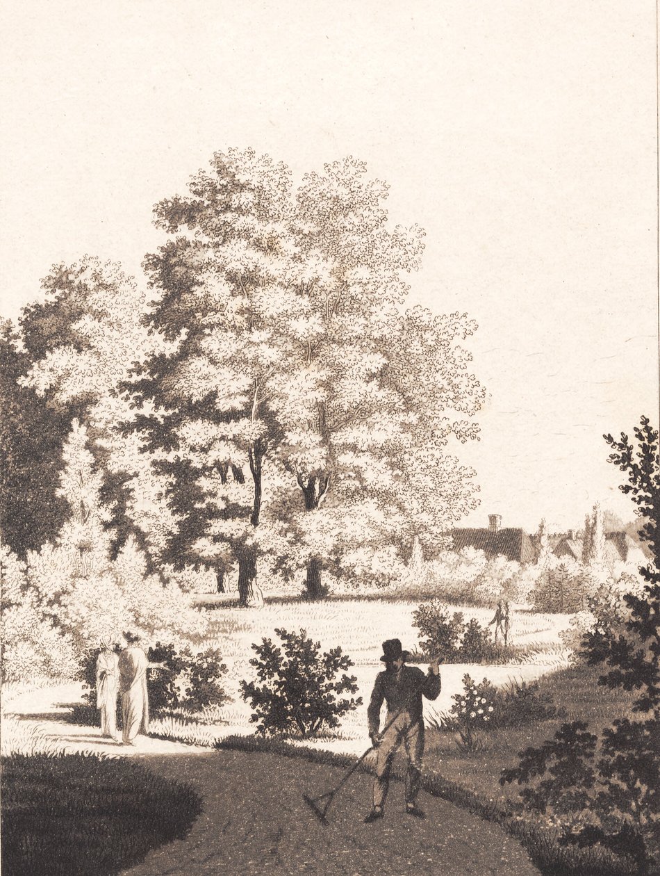 Nordfeldts trädgård av J.F. Clemens