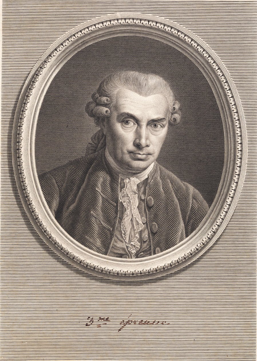 Porträtt av doktor Johan von Berger av J.F. Clemens