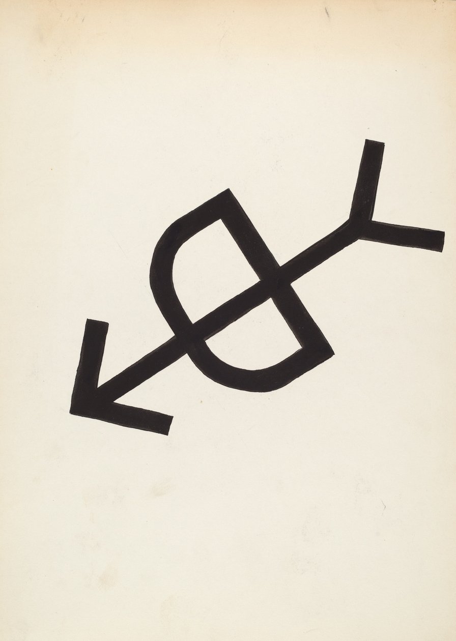 Boskapsmärke, ca. 1936. av J.Henry Marley