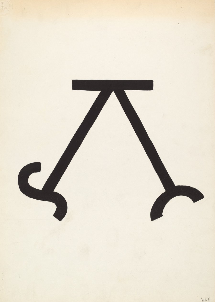 Boskapsmärke, ca. 1936. av J.Henry Marley