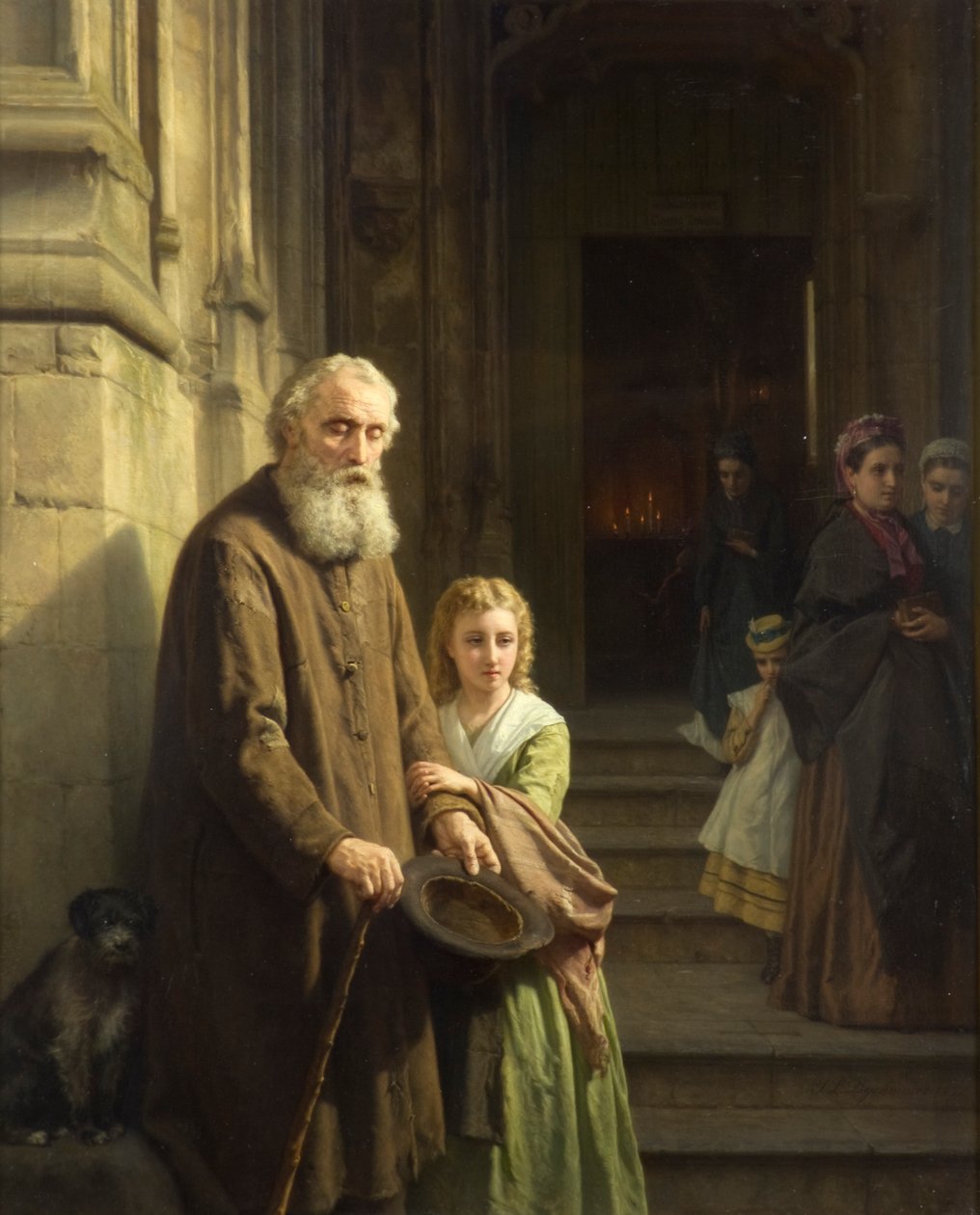 Den blinde tiggaren av J.L.  Dyckmans