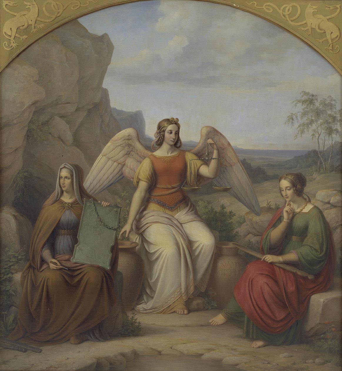 De tre Nornorna av J.L. Lund