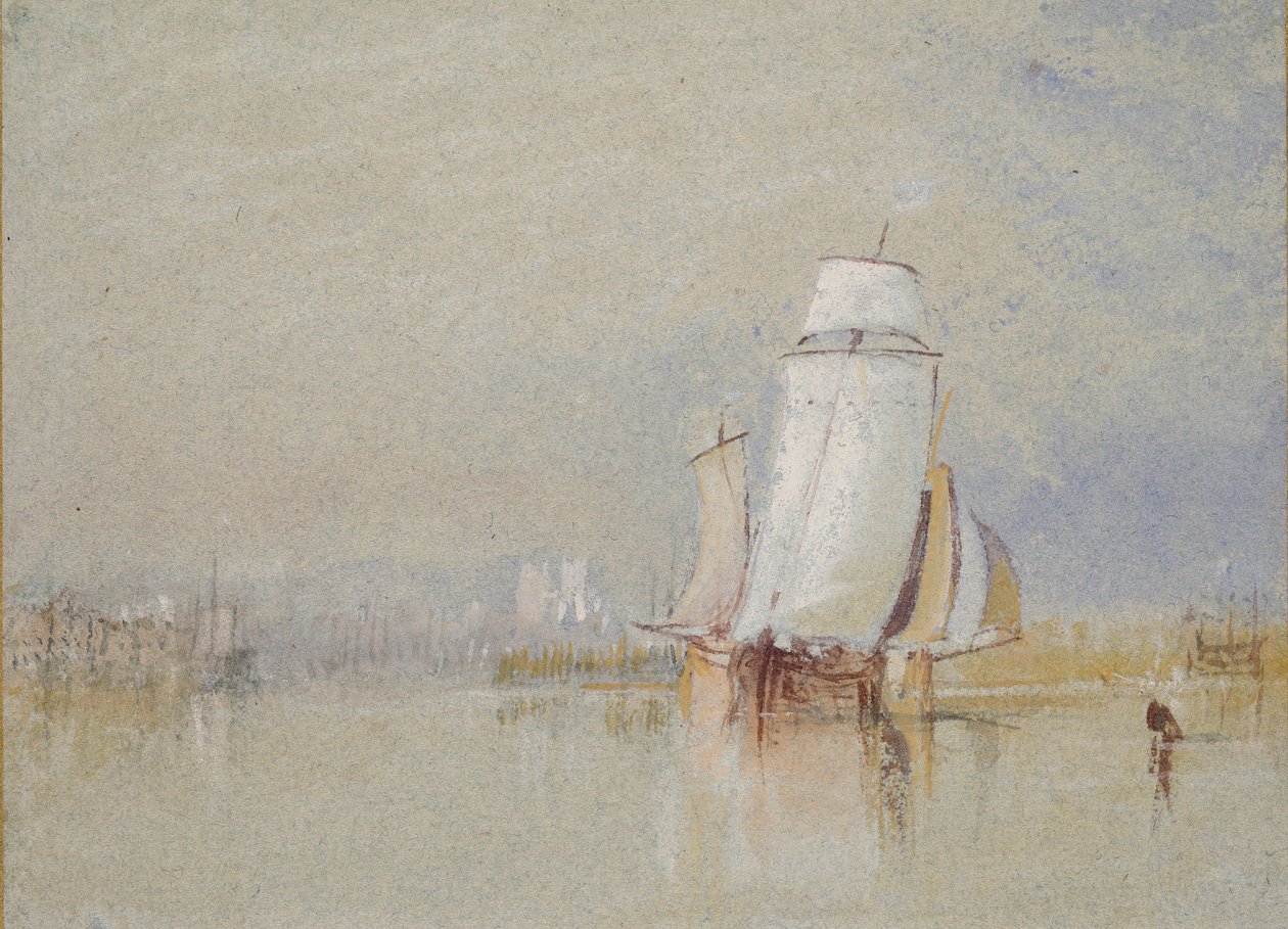 Lugn på Loire, 1832 av Joseph Mallord William Turner