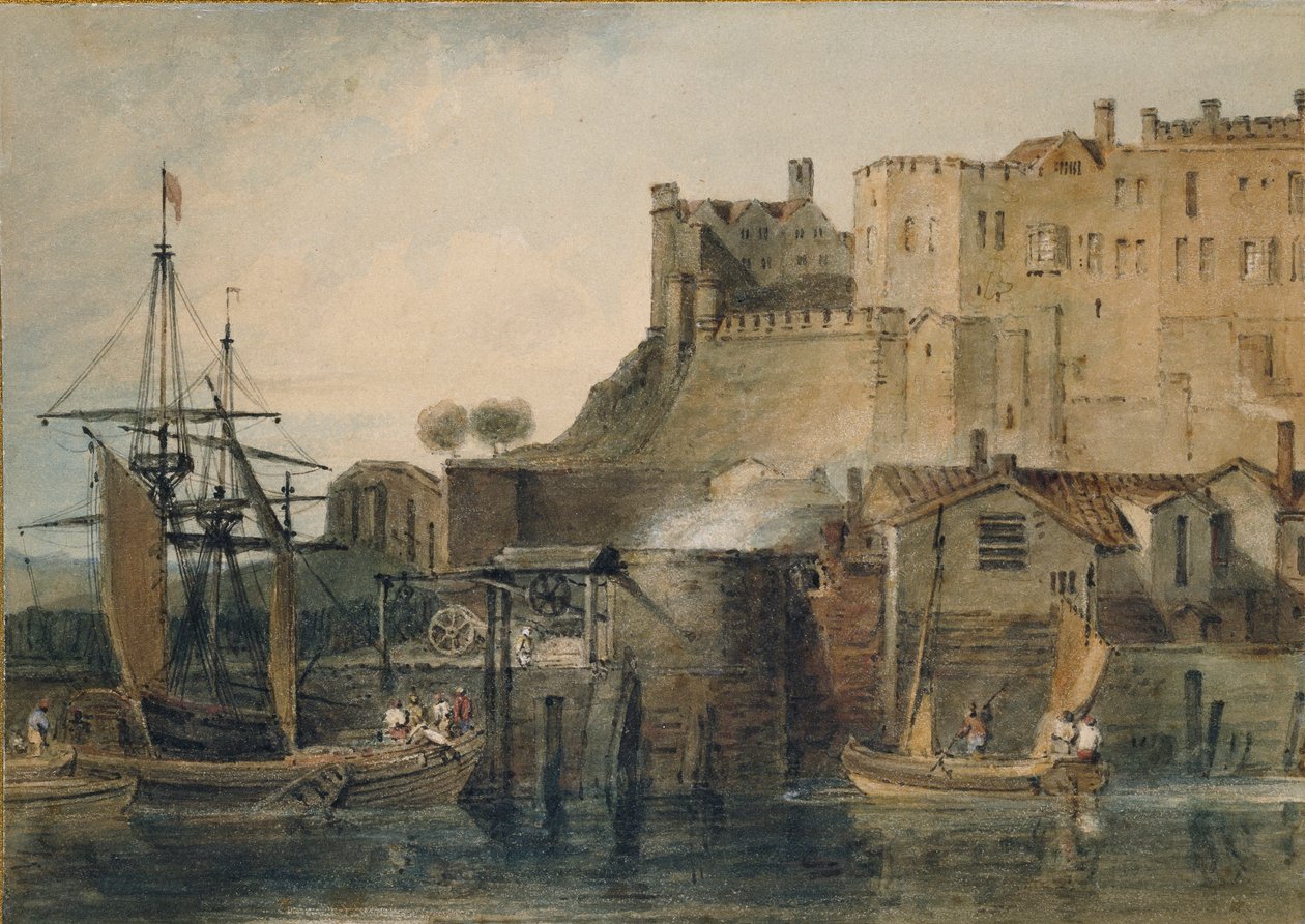 Chester Castle, c1805 av Joseph Mallord William Turner