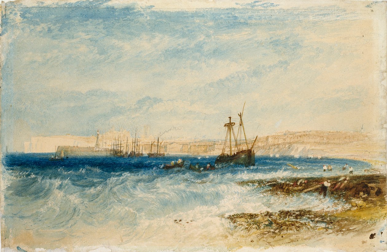 Margate, 1826-1828 av Joseph Mallord William Turner