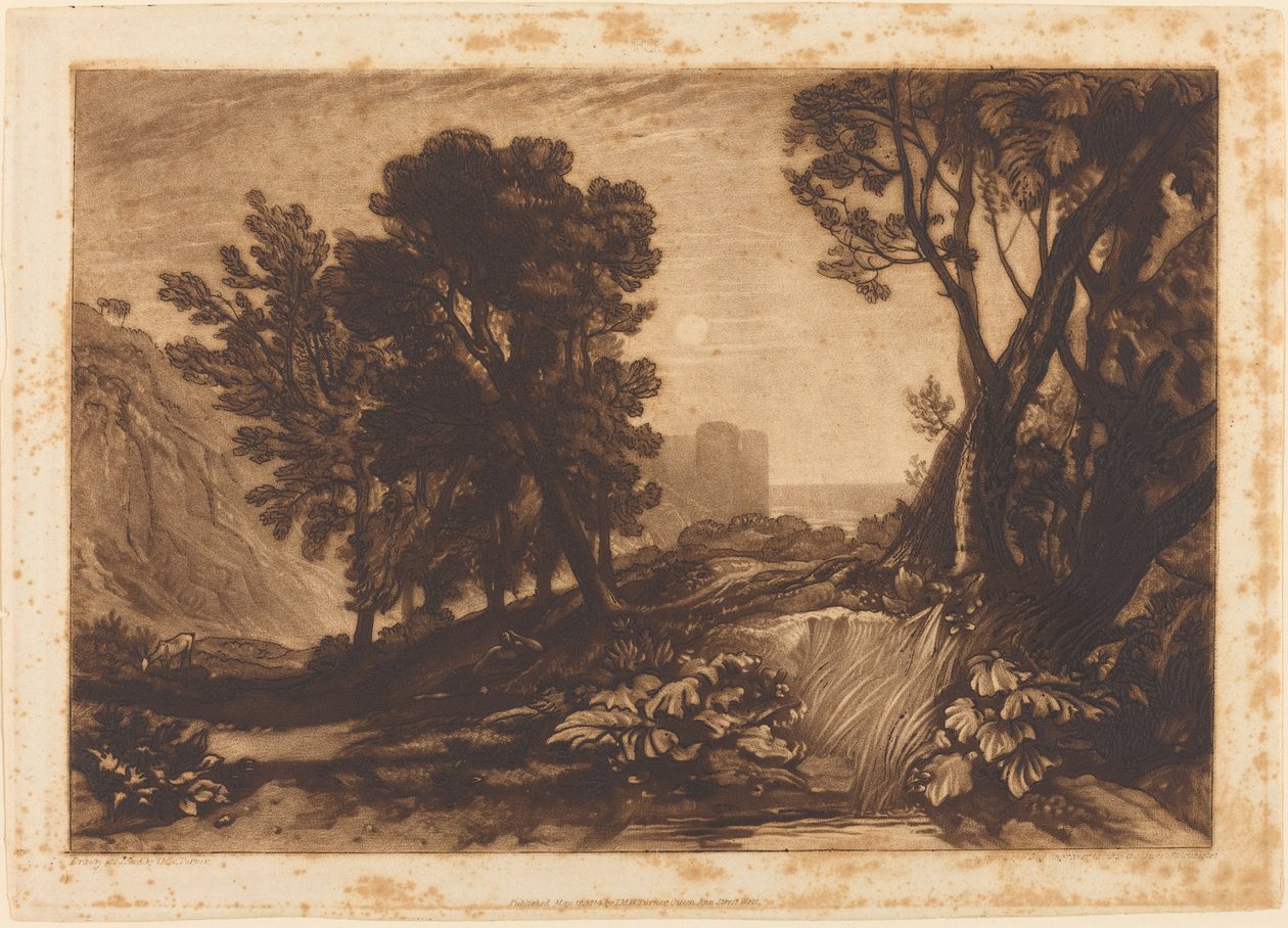 Solitude, publicerad 1814. av Joseph Mallord William Turner
