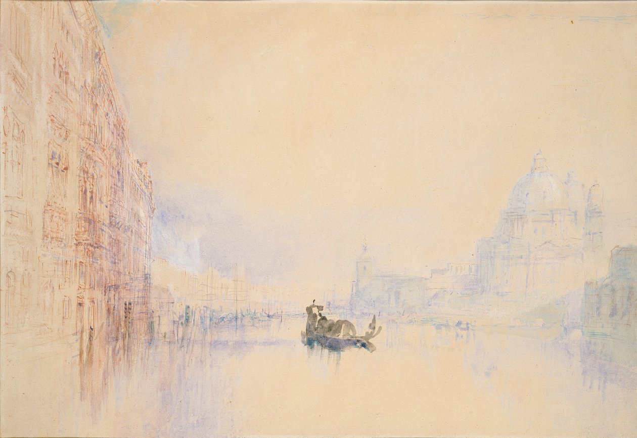 Venedig: Canal Grande, 1840 av Joseph Mallord William Turner