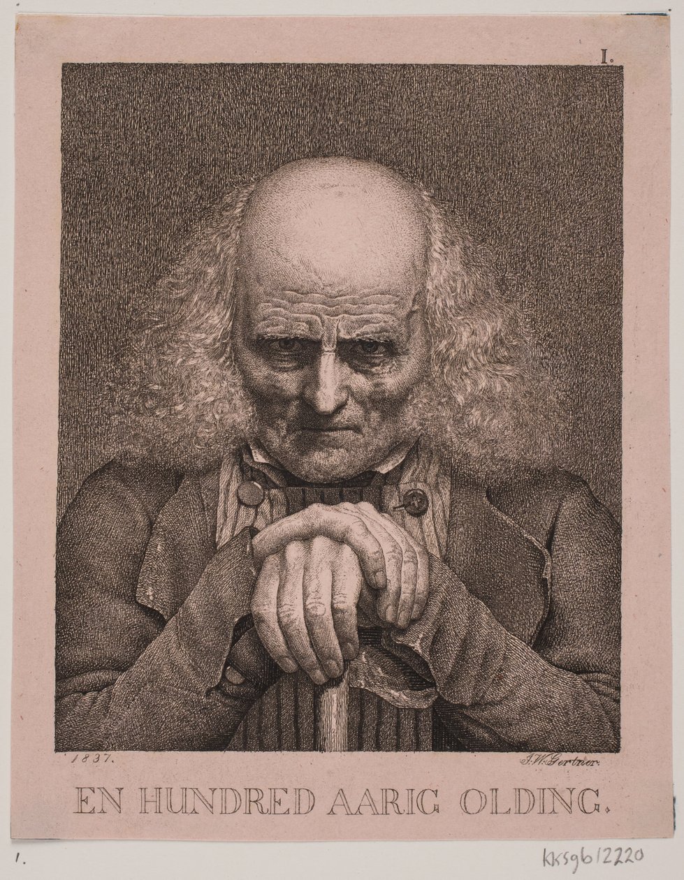 En hundraårig gubbe av J.V. Gertner