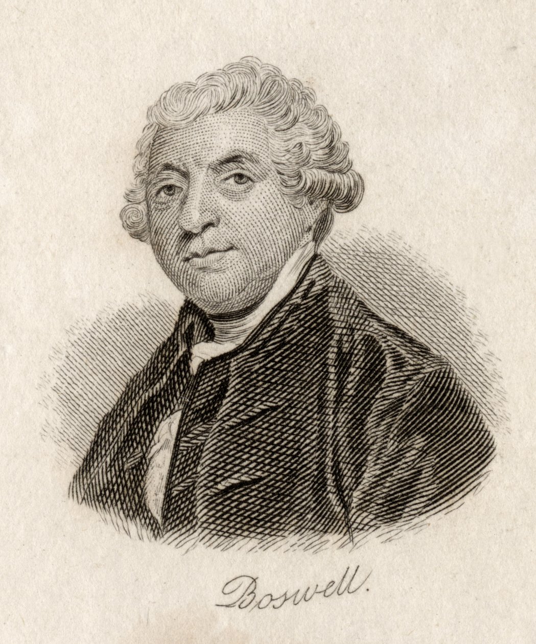 James Boswell av J.W. Cook