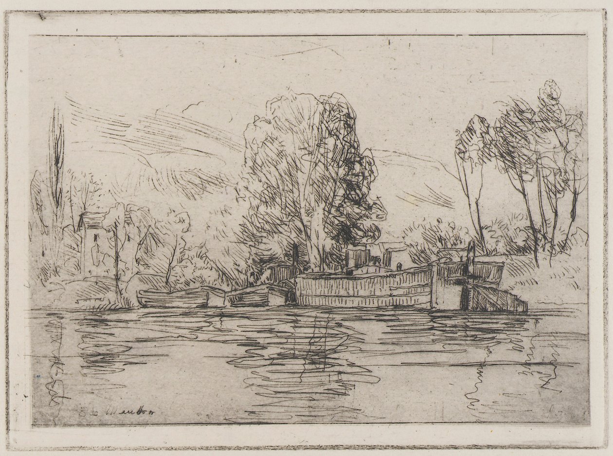 Bas Meudon nr 2 av J. Alden Weir
