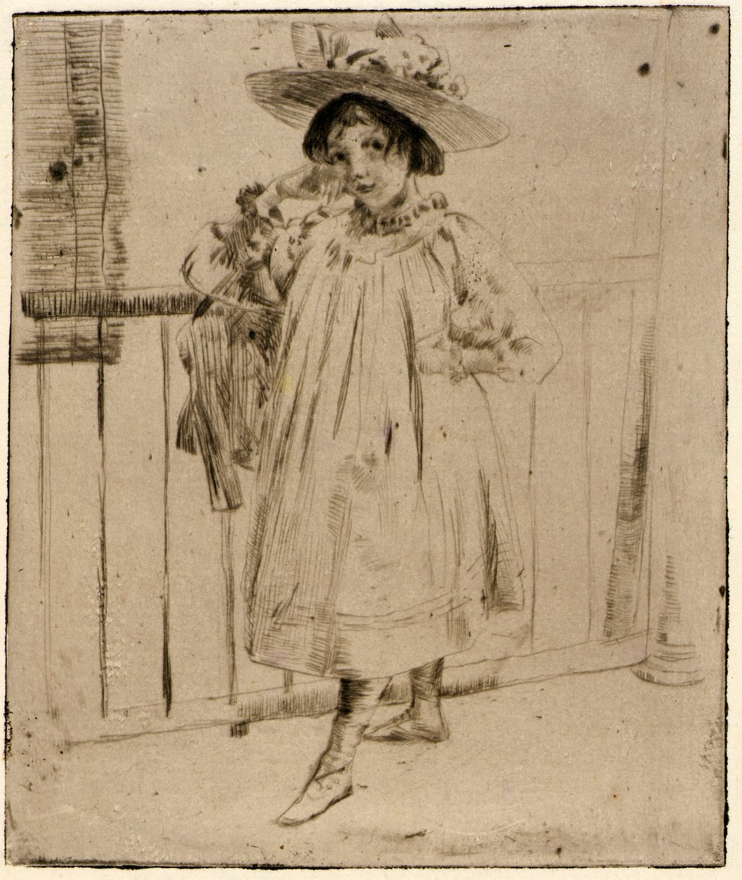 På verandan av J. Alden Weir