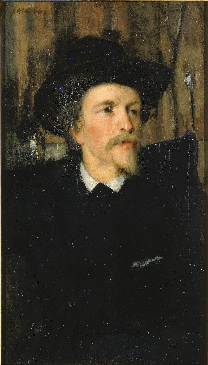 Porträtt av Wyatt Eaton av J. Alden Weir