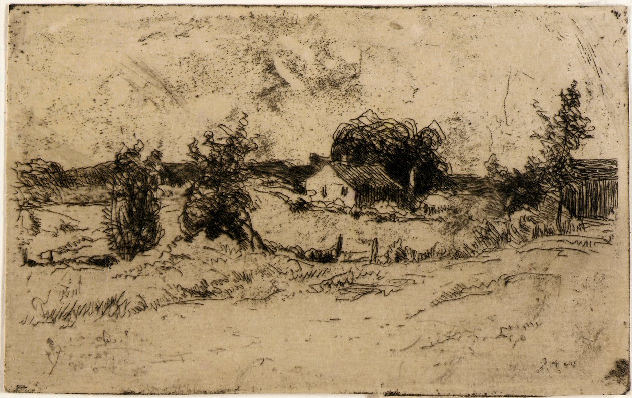 Gården av J. Alden Weir