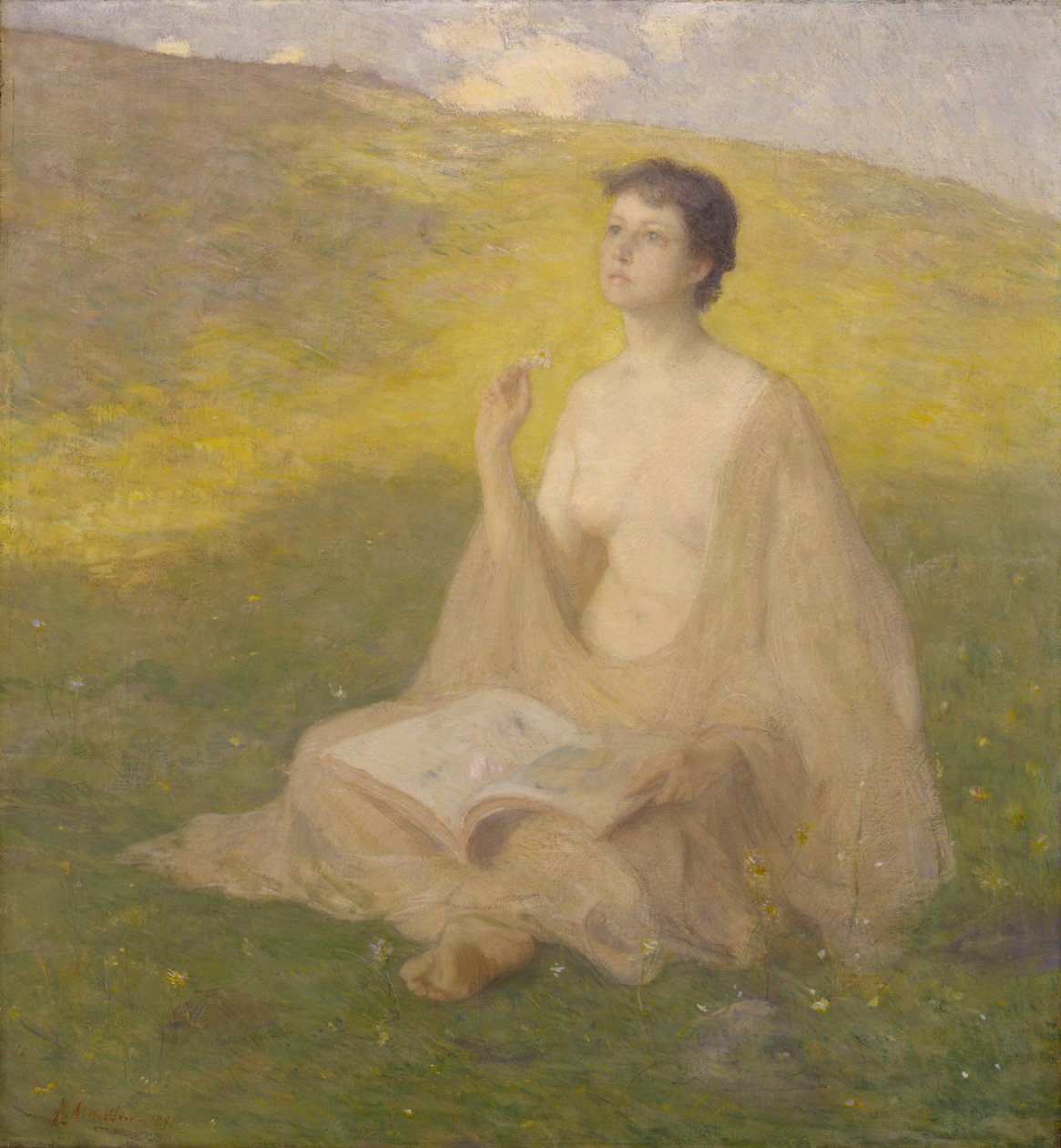 Den öppna boken av J. Alden Weir