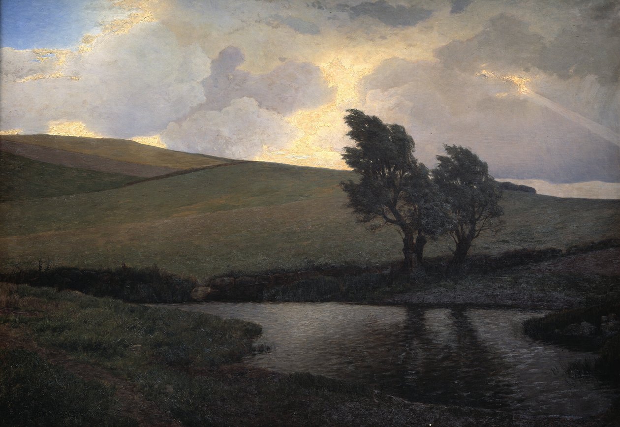 Duschlandskap. Hunter