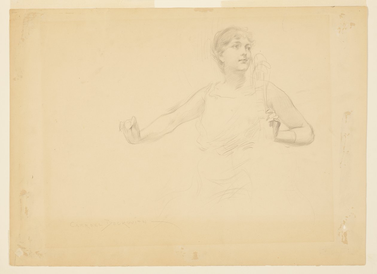 Musa av J. Carroll Beckwith