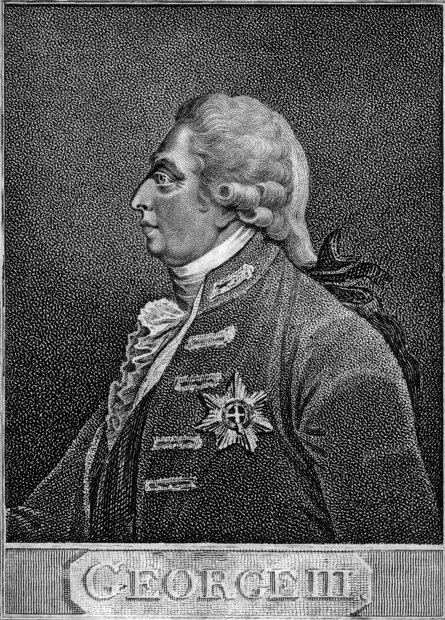 George III av Storbritannien. av J. Chapman