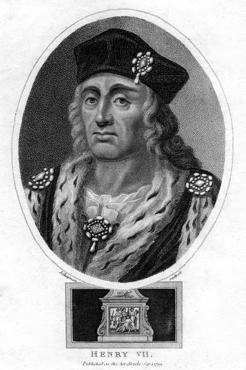 Henrik VII av England, 1799. av J. Chapman