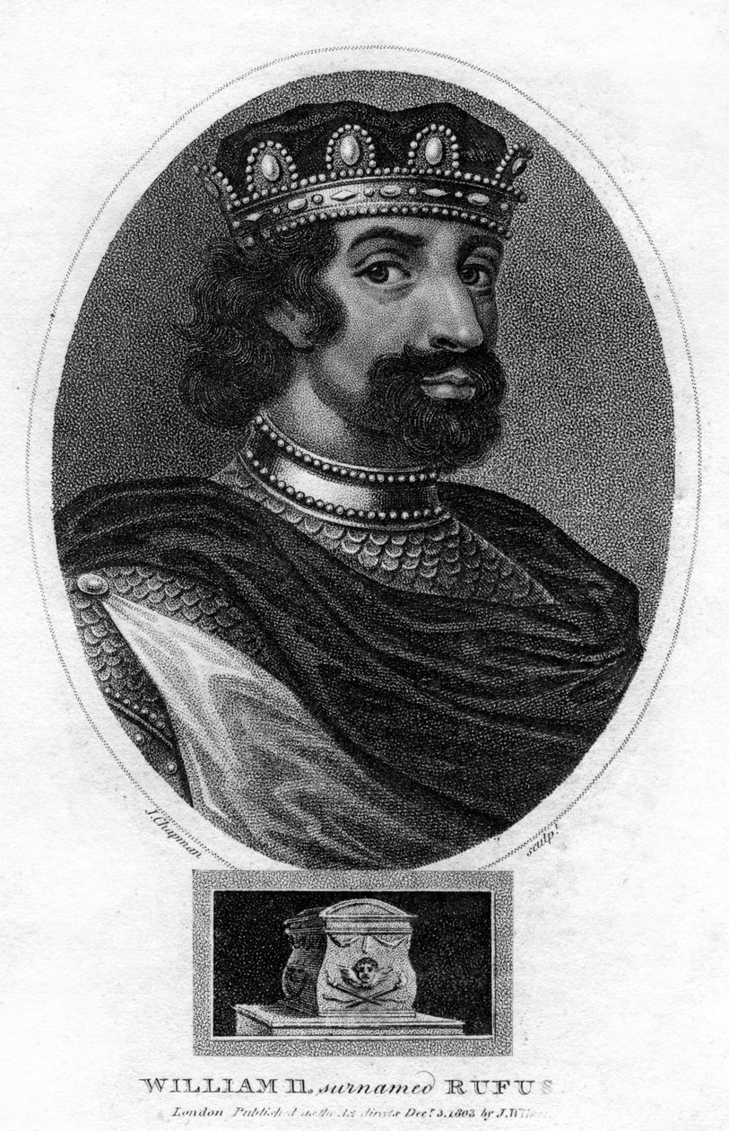 Kung William II av England, 1803. av J. Chapman