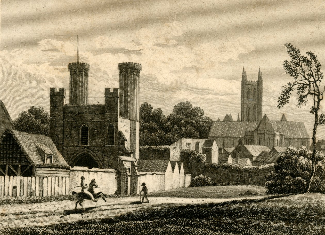 Canterbury, Kent, 1822. av J. Greig