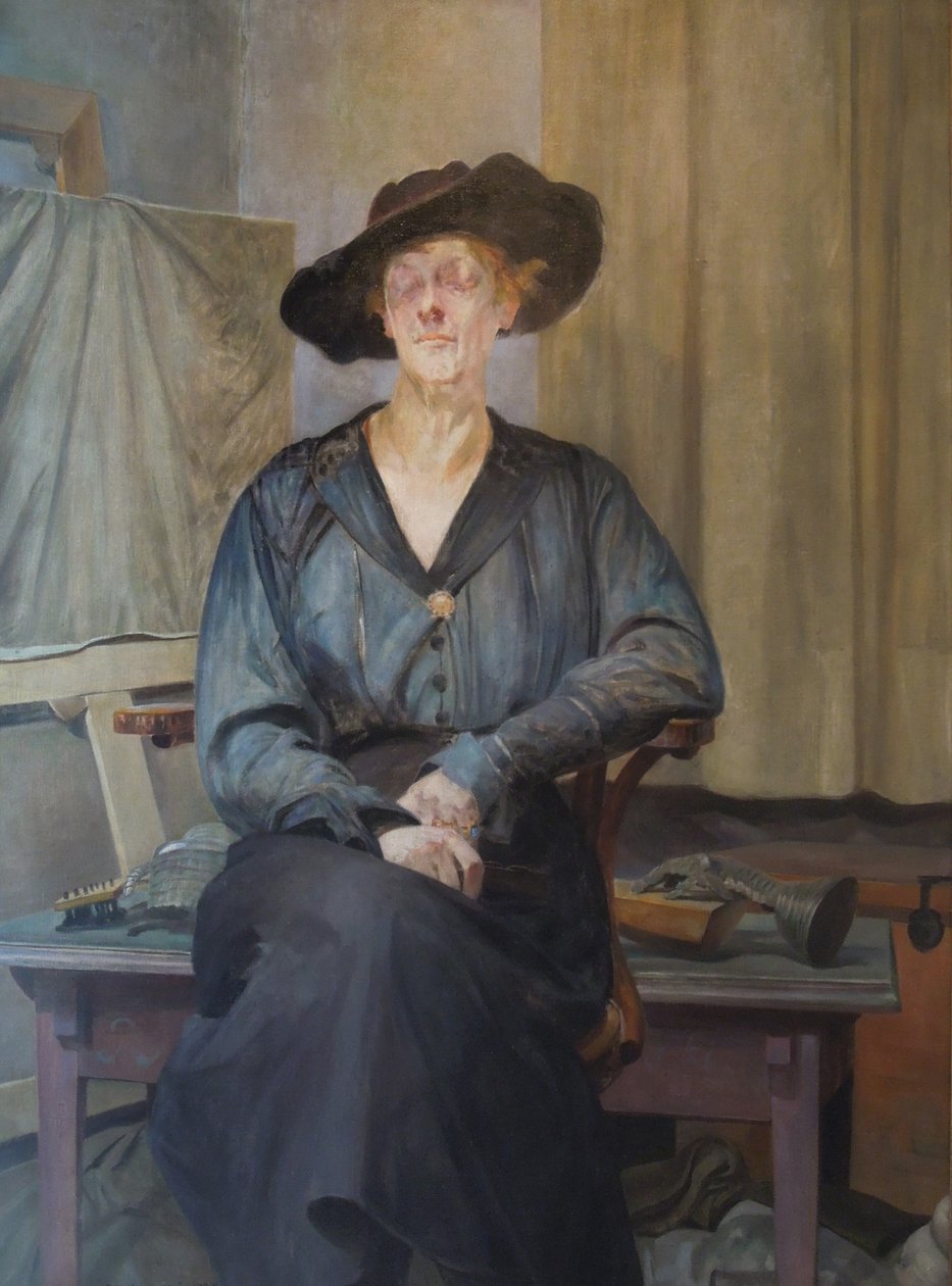 Konstnärens fru av Jacek Malczewski