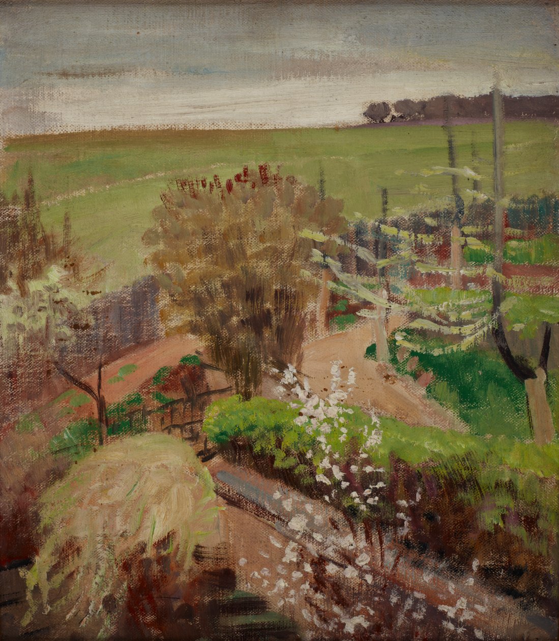 Vårlandskap från landsbygden av Jacek Malczewski