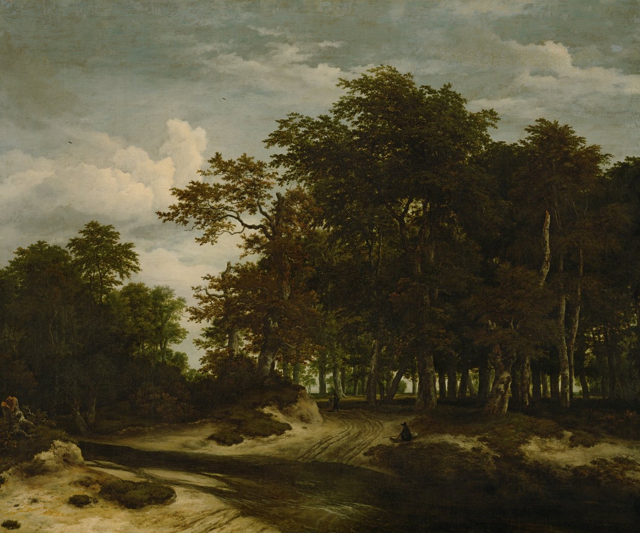 Stora skogen av Jacob van Ruisdael