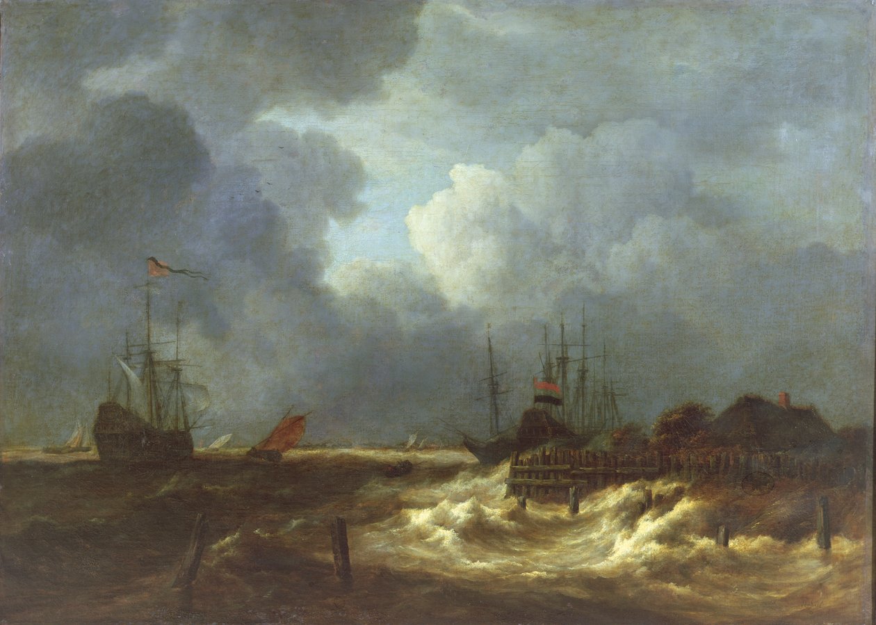 The Tempest swed av Jacob van Ruisdael