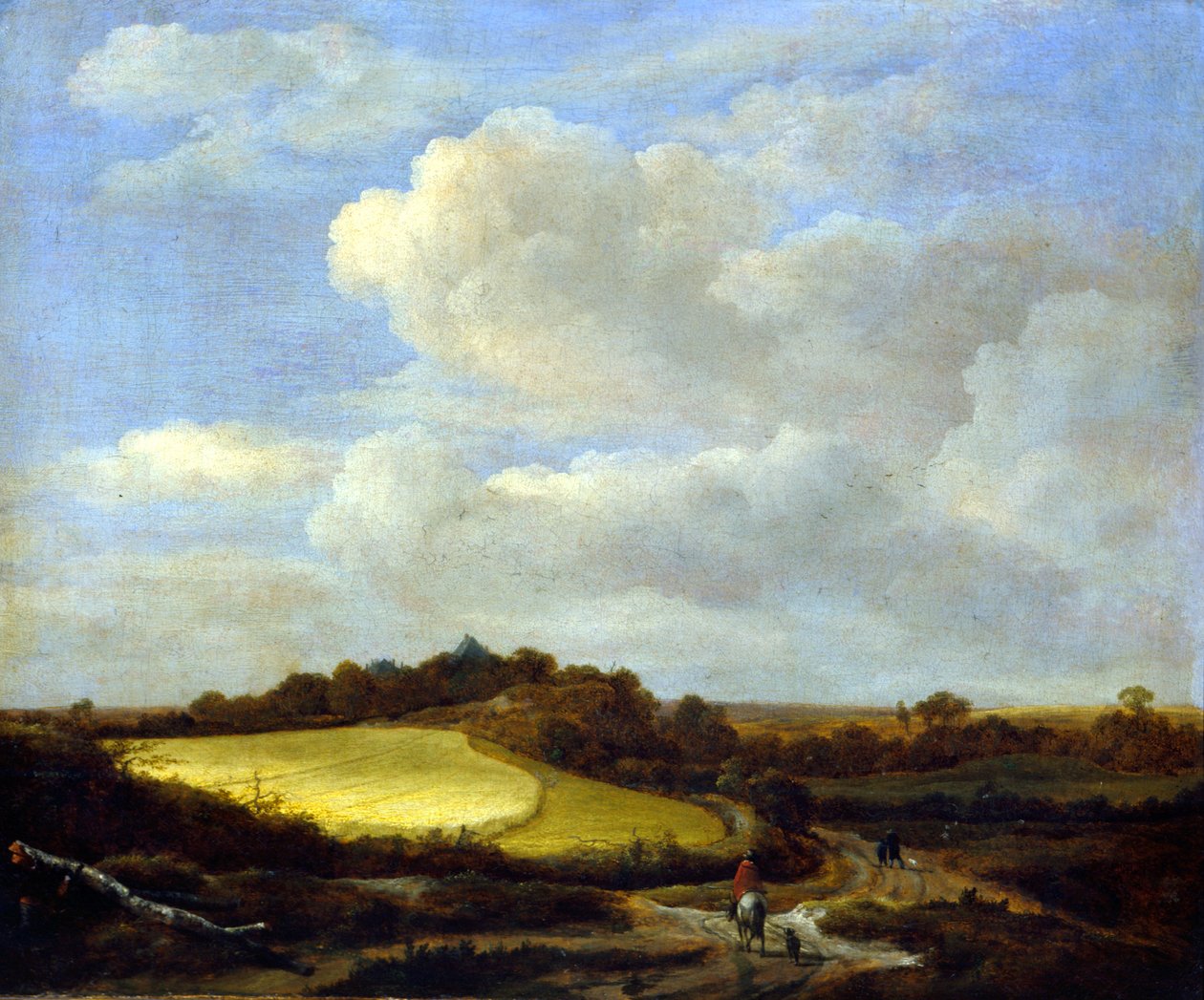 The Wheatfield av Jacob van Ruisdael