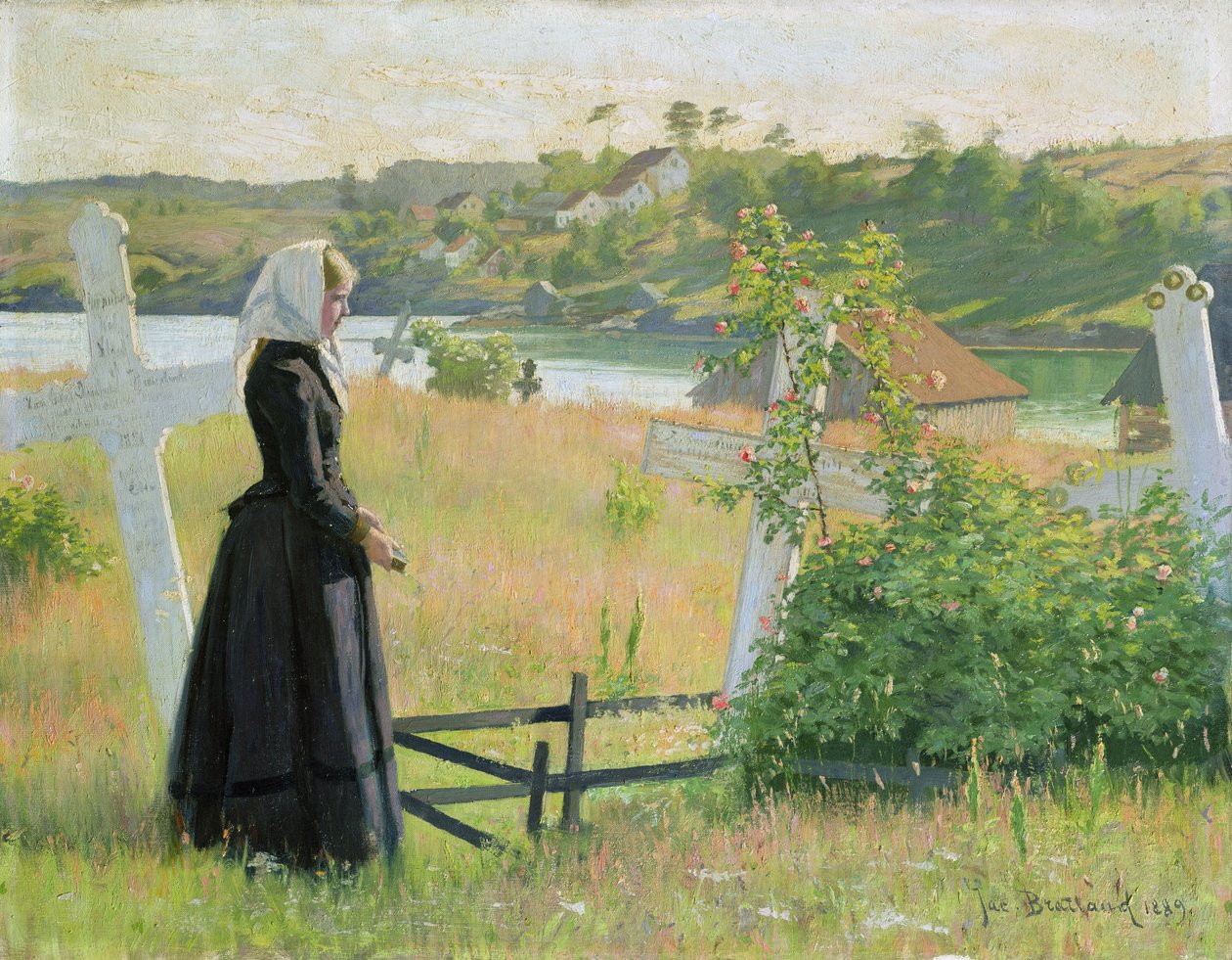 På kyrkogården av Jacob Bratland