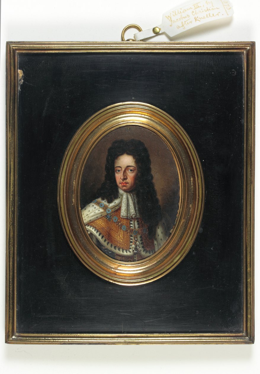 William III (emalj) av Jacob Christian