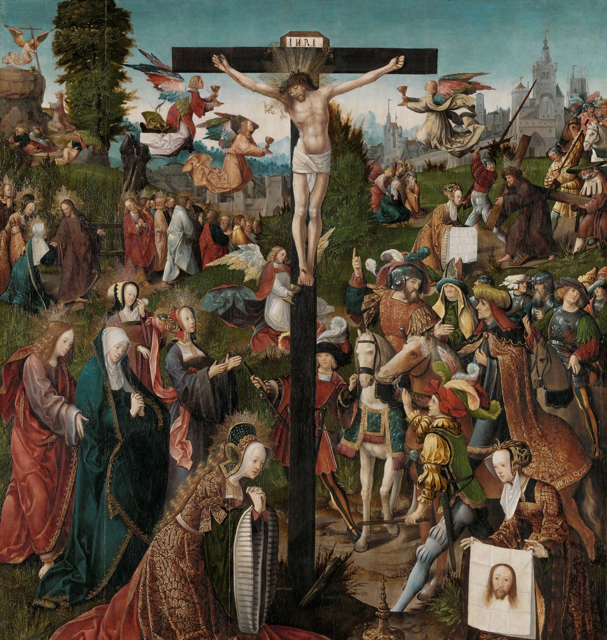 Korsfästelsen av Jacob Cornelisz van Oostsanen