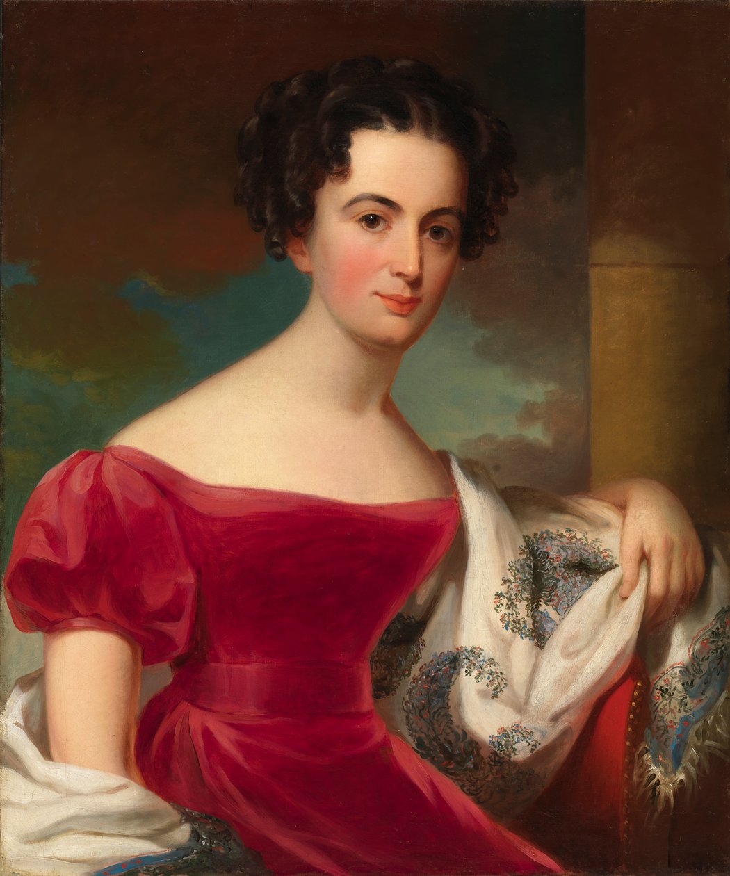Jane Evans Tevis, 1827. av Jacob Eichholtz