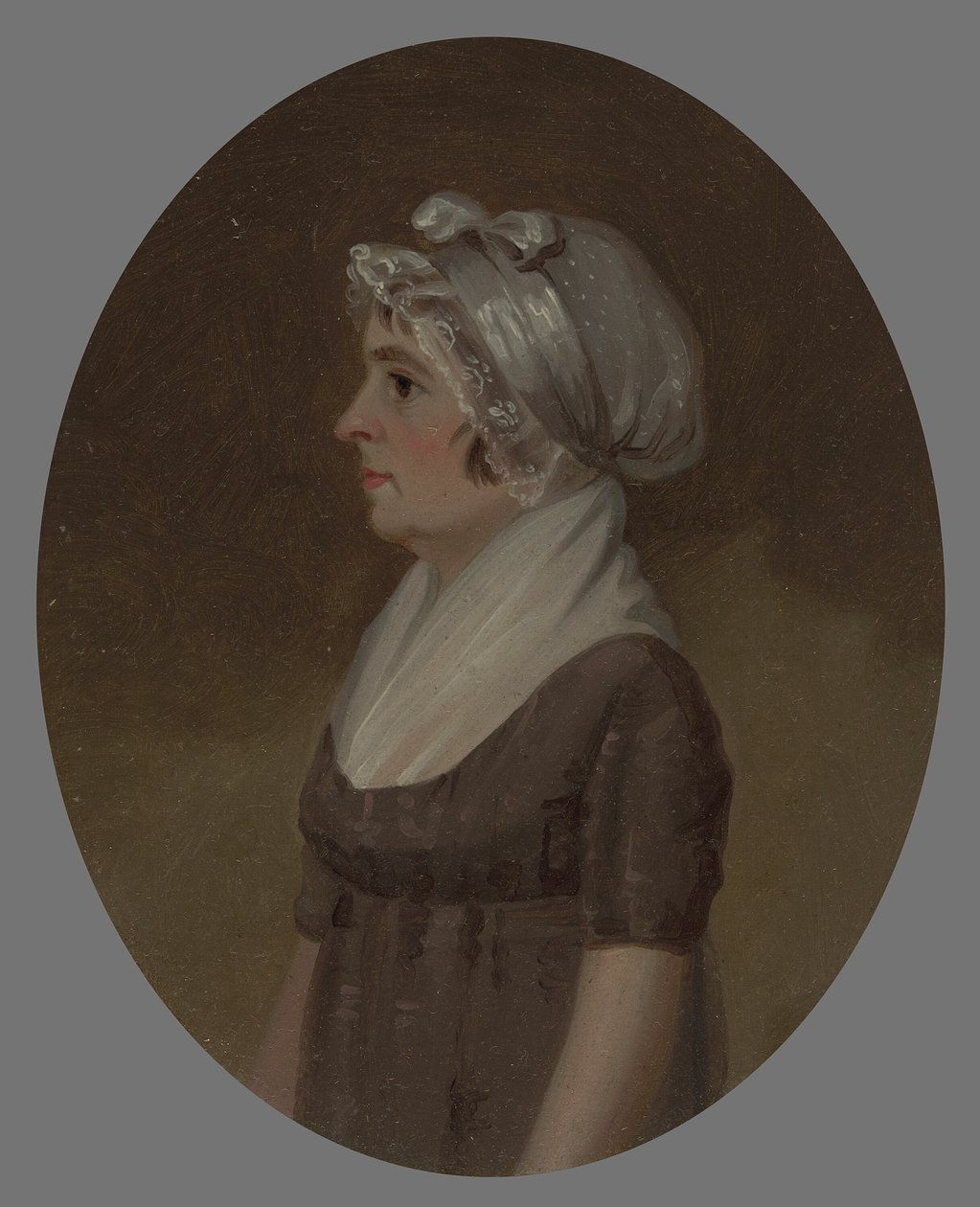 Fru Benjamin Schaum Anna Maria Heckensweiler, 180810. av Jacob Eichholtz