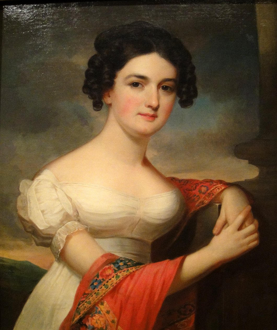 Porträtt av Julianna Hazelhurst av Jacob Eichholtz