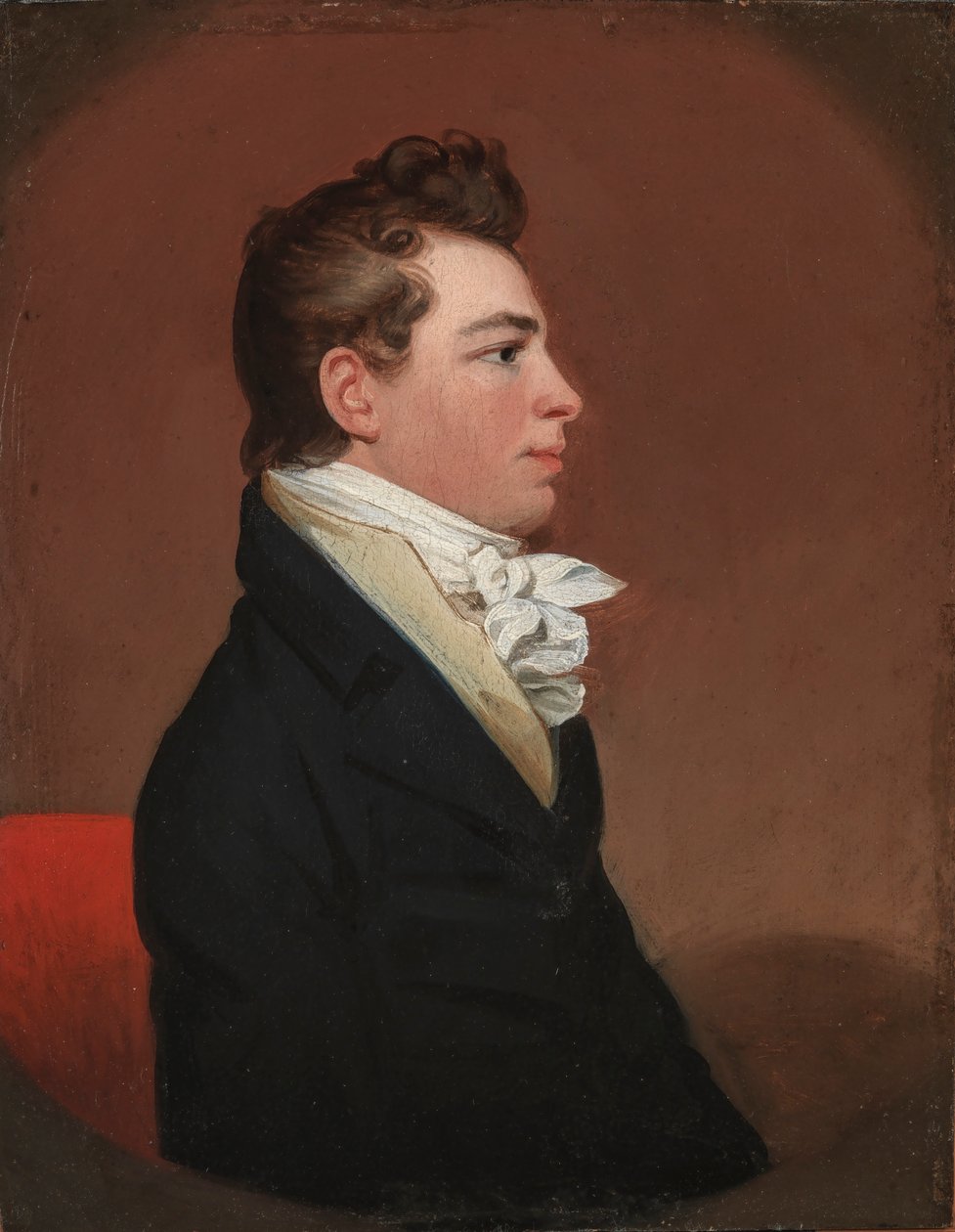 Porträtt av en man av Jacob Eichholtz