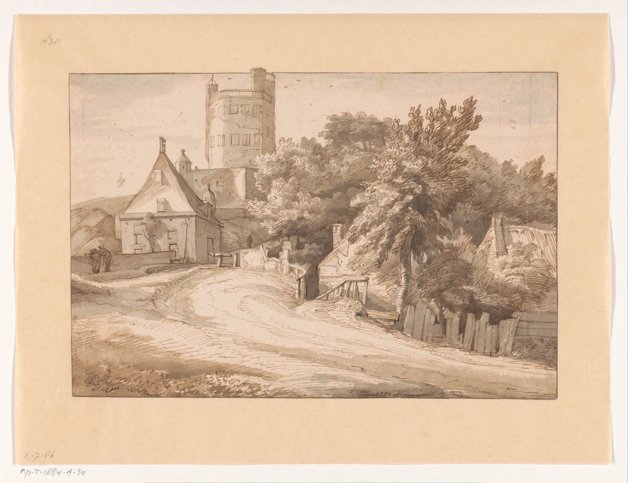 Belvedere i Nijmegen av Jacob Esselens